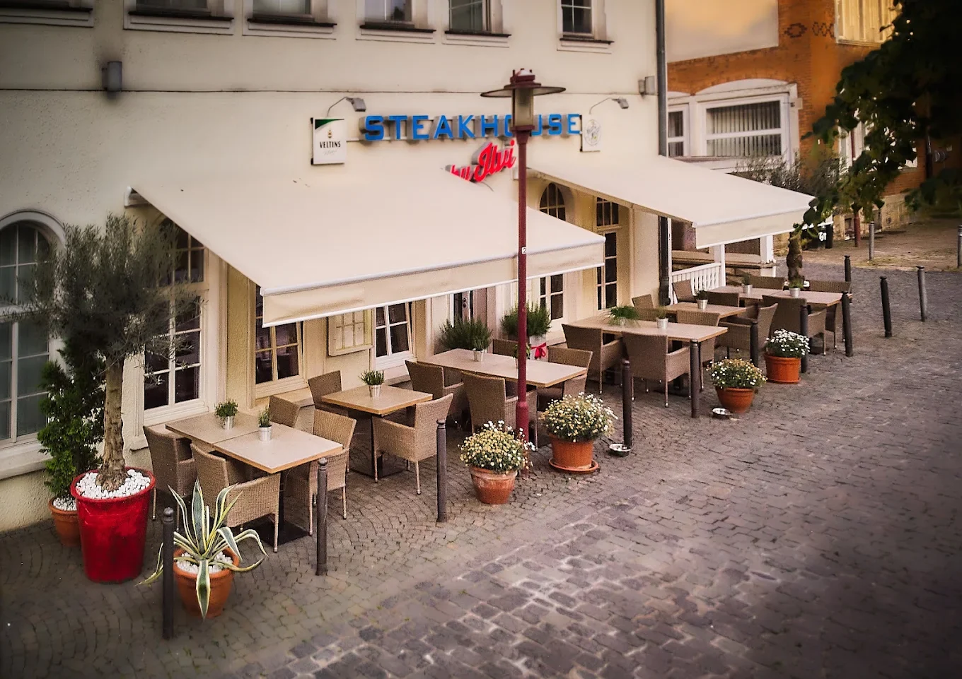 Terrasse des Steakhouse by Ilvi